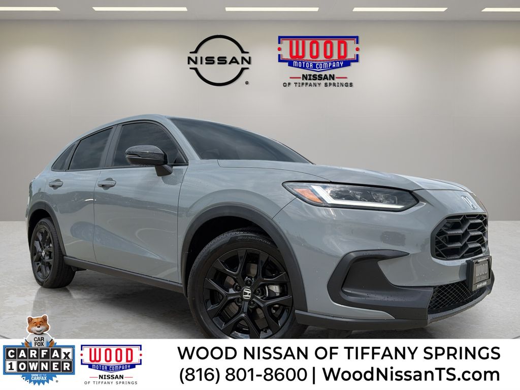 Urban Gray Pearl 2025 Honda HR-V SUV / Crossover All-Wheel Drive Continuously Variable Transmission