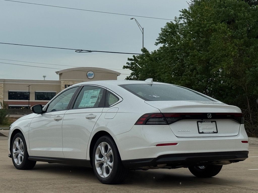 2026 Honda Accord LX White at Community Honda