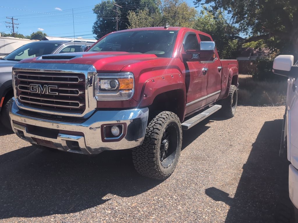 Red Quartz Tintcoat 2019 GMC Sierra 3500HD Pickup Truck Four-Wheel Drive 6-Speed Automatic