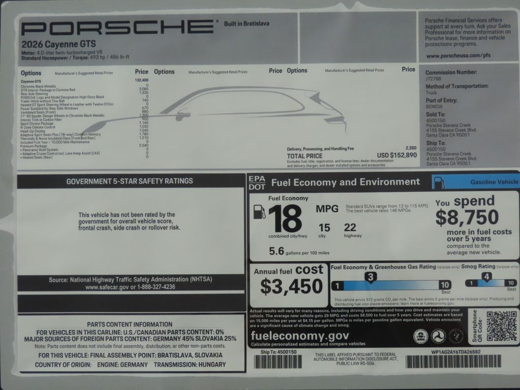 Thumbnail: 2026 Porsche Cayenne - 15