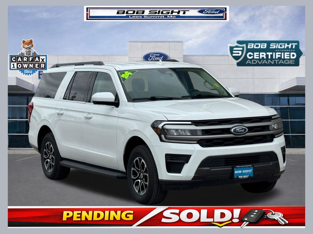 Oxford White 2024 Ford Expedition MAX XLT 4WD SUV / Crossover Four-Wheel Drive Automatic