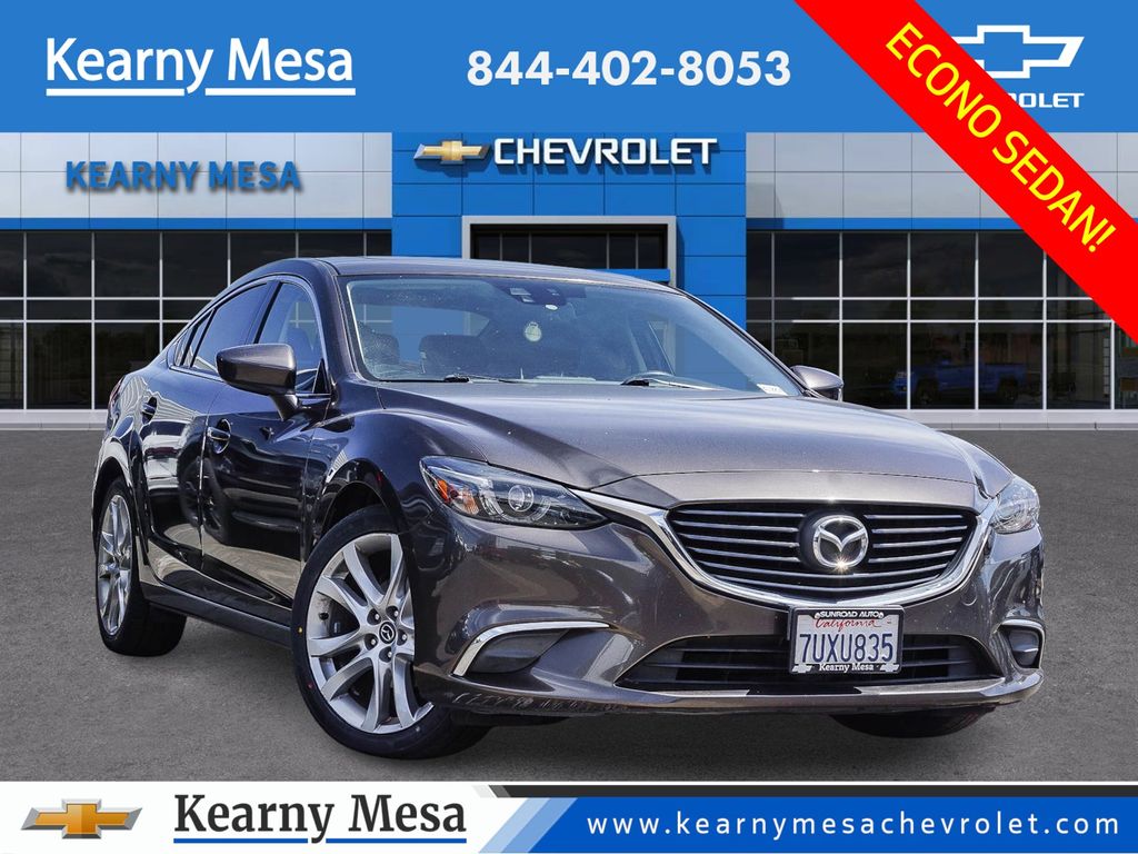 Titanium Flash Mica 2016 Mazda MAZDA6 Sedan Front-Wheel Drive 6-Speed Automatic