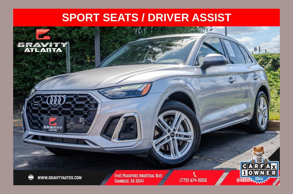 Florett Silver Metallic 2023 Audi Q5 Hybrid Plug-in SUV / Crossover All-Wheel Drive 7-Speed Automatic