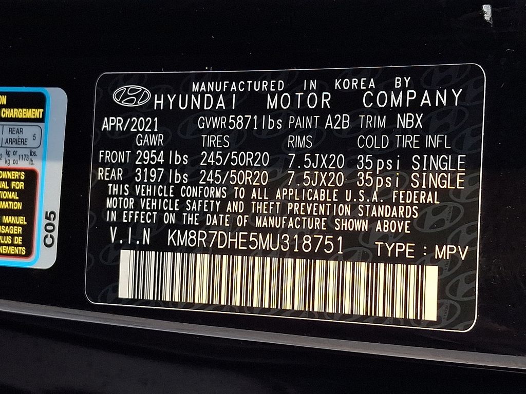 2021 Hyundai Palisade Calligraphy Black at Bob Ruth Ford