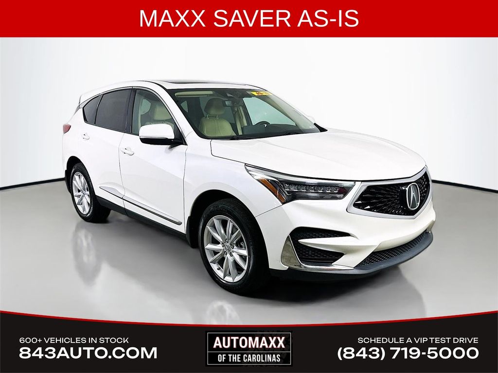White 2019 Acura RDX SUV / Crossover Front-Wheel Drive Automatic