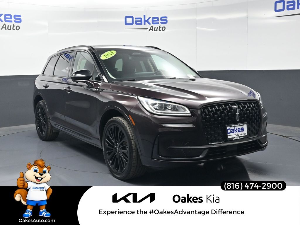 Crystal Red Metallic 2023 Lincoln Corsair SUV / Crossover All-Wheel Drive 8-Speed Automatic