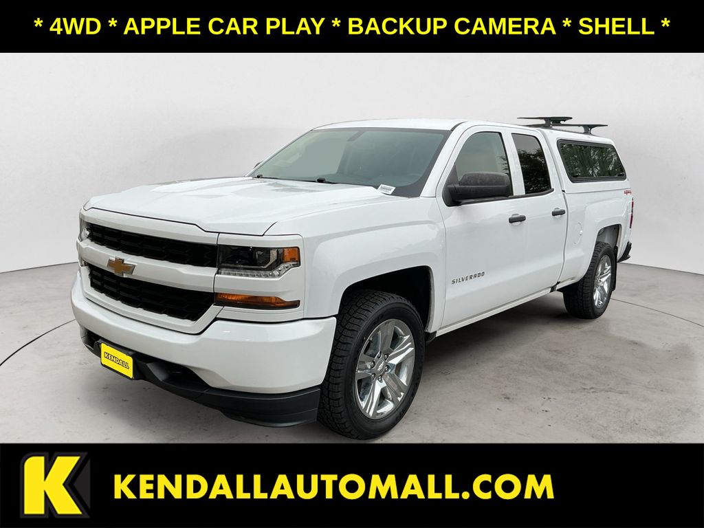 Summit White 2017 Chevrolet Silverado 1500 Pickup Truck Four-Wheel Drive 6-Speed Automatic Overdrive