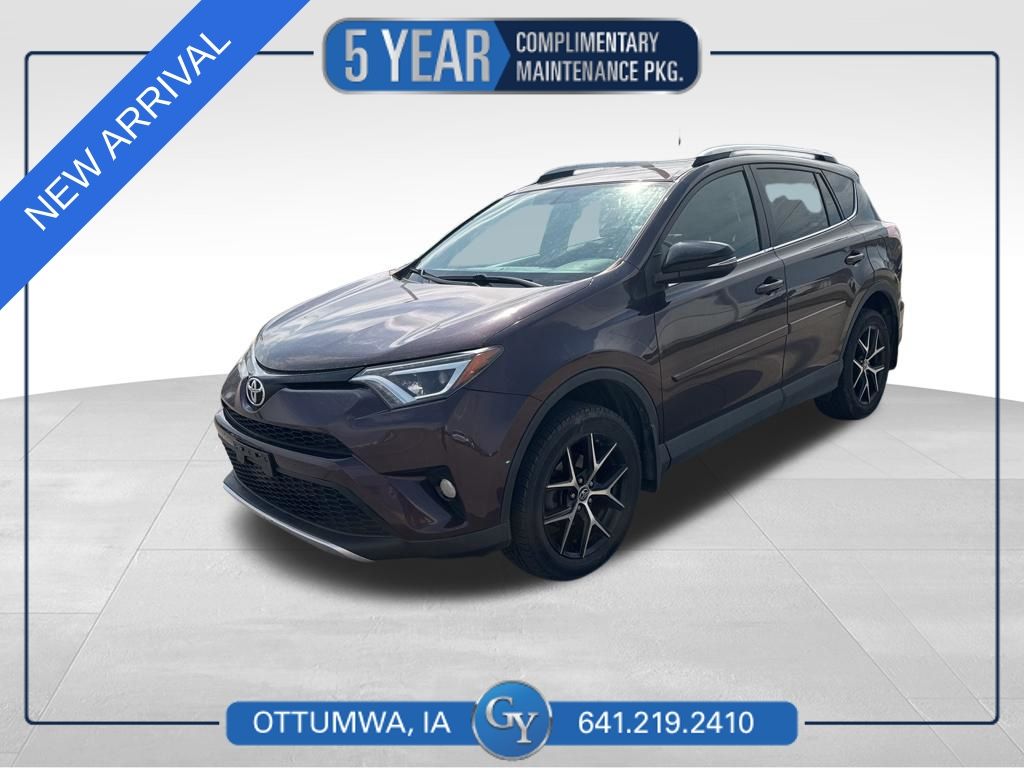 Black Currant 2016 Toyota RAV4 SE SUV / Crossover Front-Wheel Drive 6-Speed Automatic