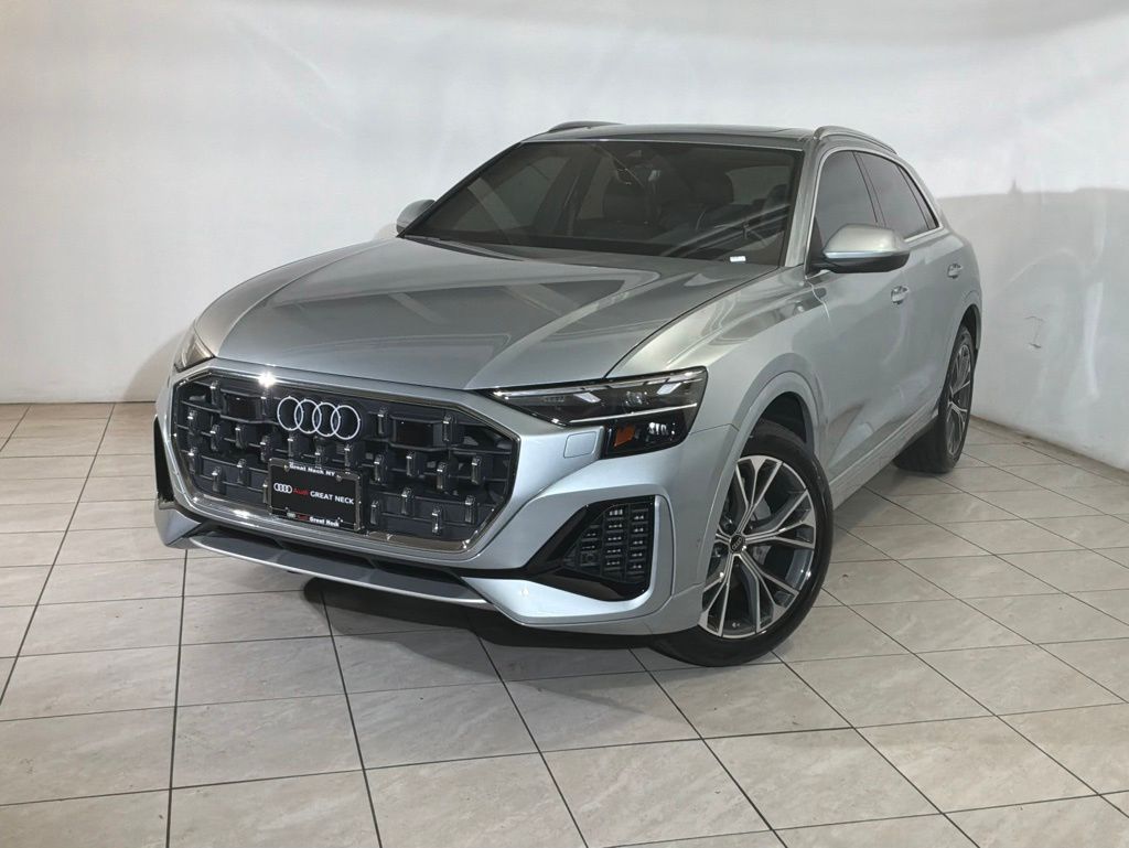 Satellite Silver Metallic 2025 Audi Q8 quattro Premium 55 TFSI SUV / Crossover All-Wheel Drive 8-Speed Automatic