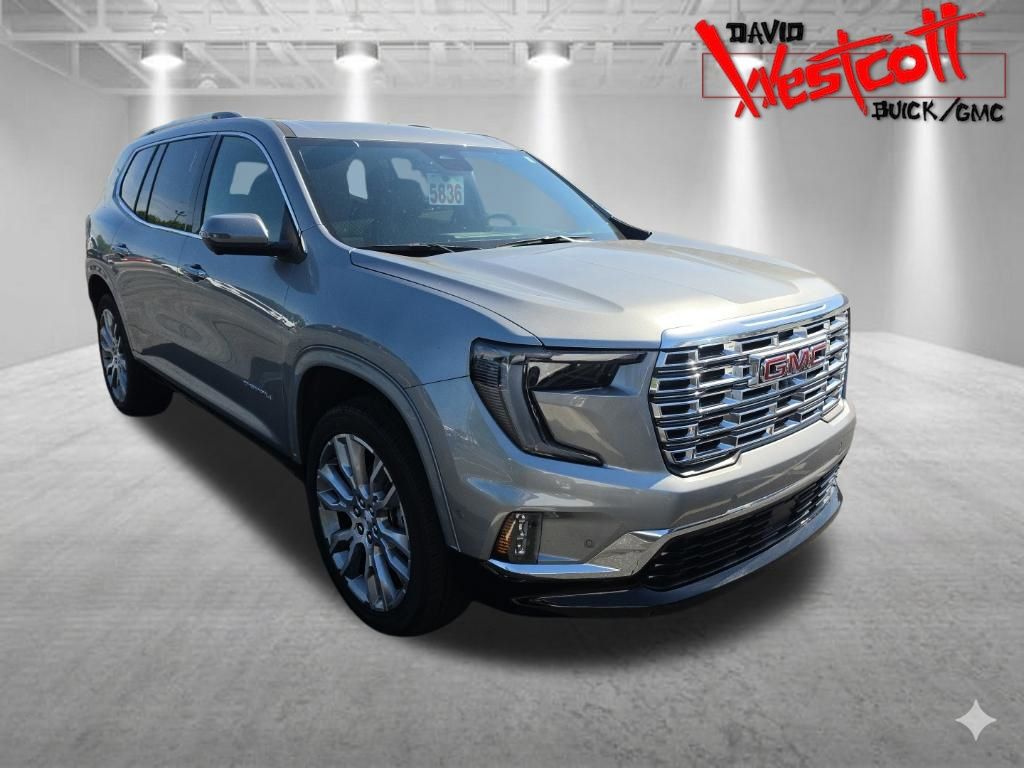 Sterling Metallic 2025 GMC Acadia Denali FWD SUV / Crossover Front-Wheel Drive 8-Speed Automatic