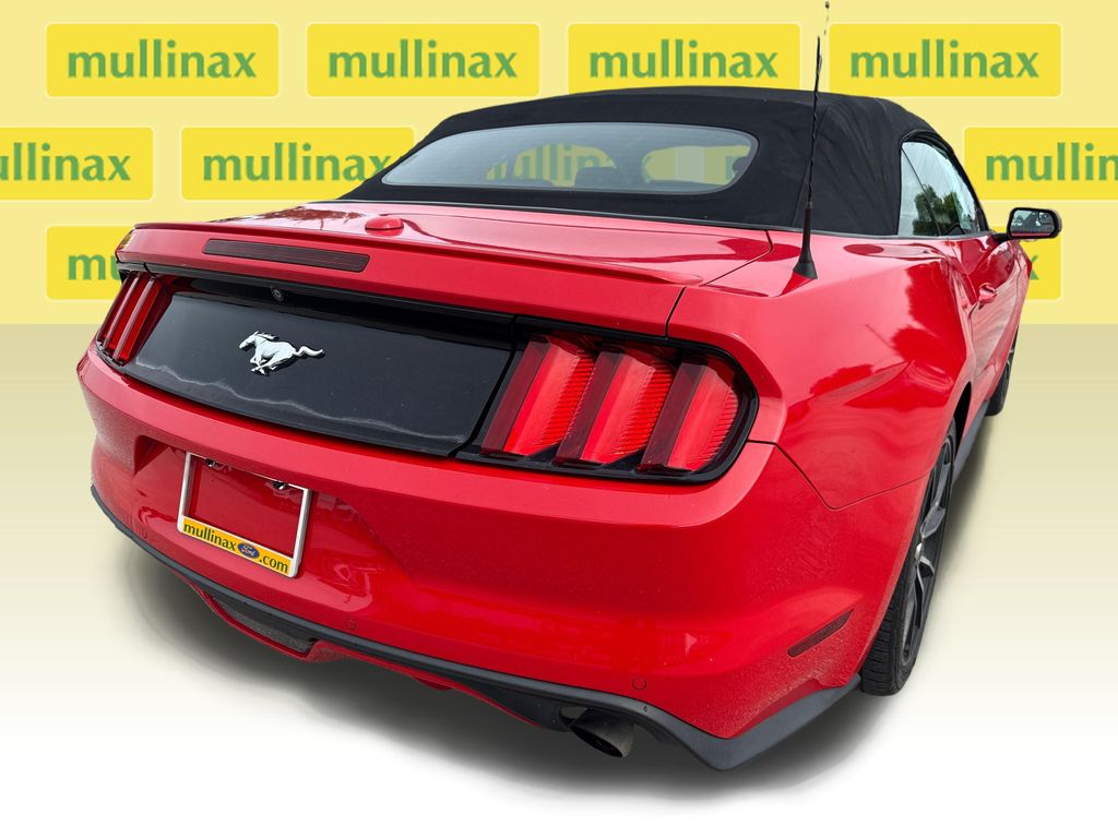 2016 Race Red Ford Mustang EcoBoost Premium RWD Convertible