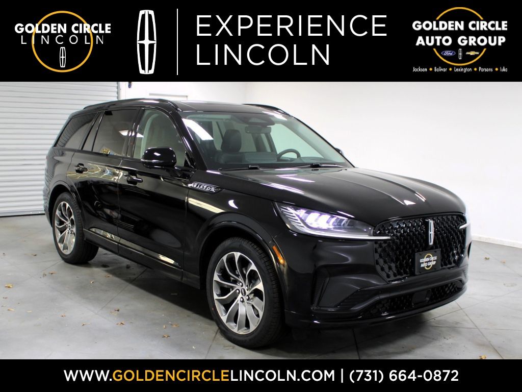 Infinite Black Metallic Clearcoat 2026 Lincoln Aviator SUV / Crossover Rear-Wheel Drive Automatic