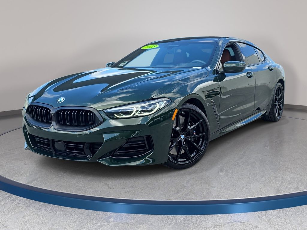 San Remo Green Metallic 2023 BMW 8 Series 840i Gran Coupe RWD Coupe Rear-Wheel Drive 8-Speed Automatic