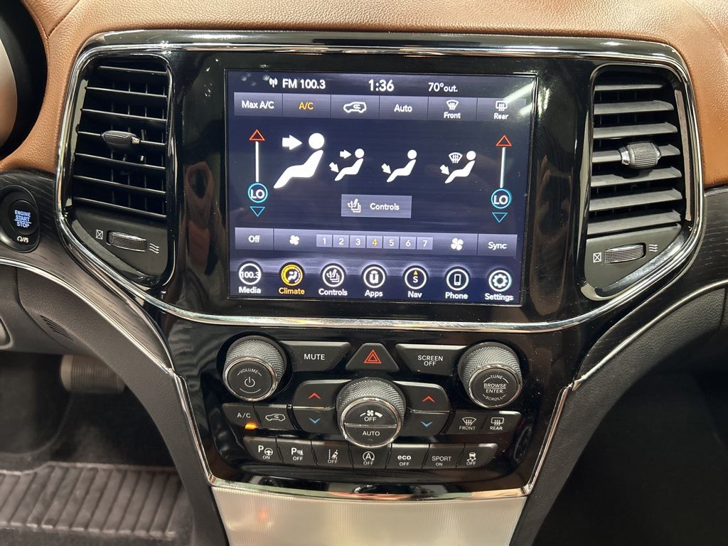 used 2020 Jeep Grand Cherokee car, priced at $28,821