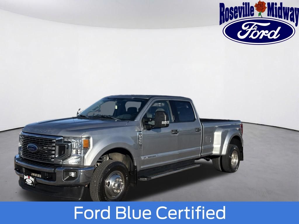 Silver Metallic 2020 Ford F-350 Super Duty Pickup Truck Four-Wheel Drive Automatic