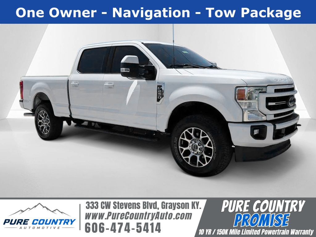 Oxford White 2022 Ford F-250 Super Duty Pickup Truck Four-Wheel Drive 6-Speed Automatic