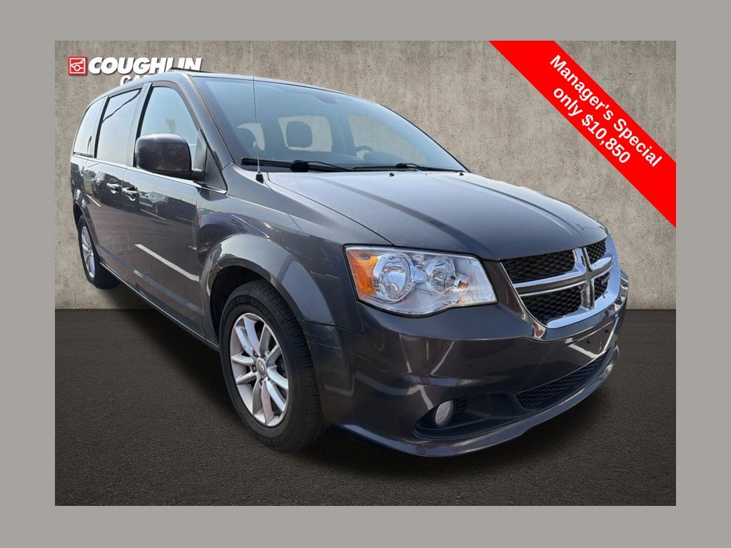 Gray (Granite Crystal Metallic Clearcoat) 2018 Dodge Grand Caravan Minivan Front-Wheel Drive 6-Speed Automatic