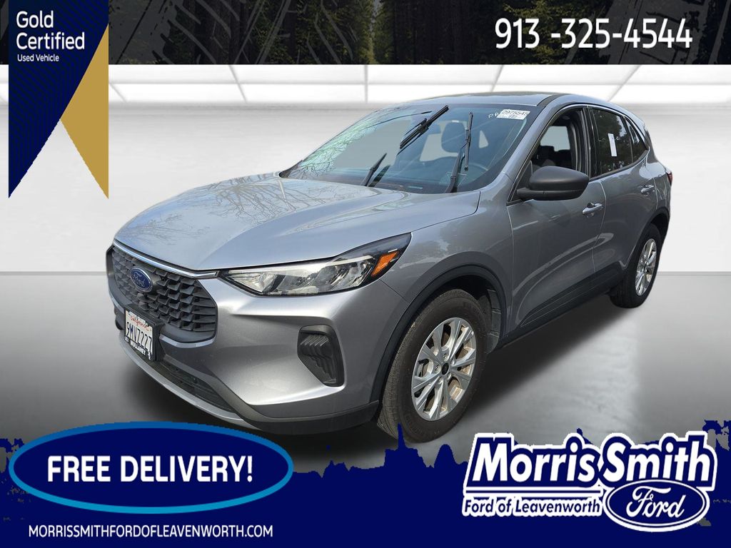 Iconic Silver Metallic 2024 Ford Escape SUV / Crossover Front-Wheel Drive 8-Speed Automatic