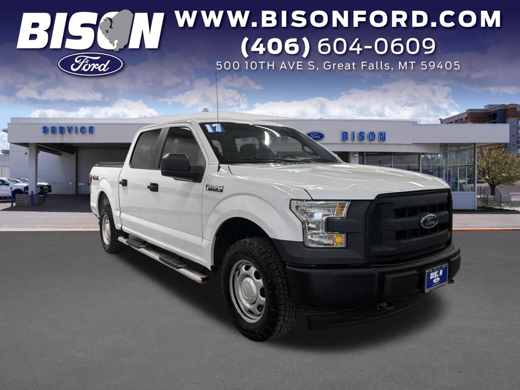 Oxford White 2017 Ford F-150 Pickup Truck Four-Wheel Drive 6-Speed Automatic