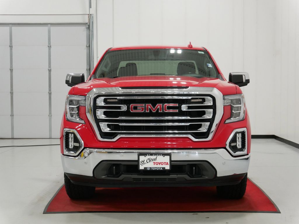 Used 2019 GMC Sierra 1500 SLT with VIN 1GTV9DEL8KZ338122 for sale in Waite Park, Minnesota