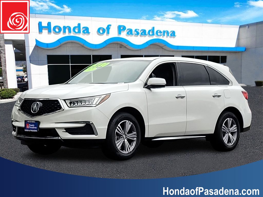 White 2020 Acura MDX SH-AWD SUV / Crossover All-Wheel Drive 9-Speed Automatic