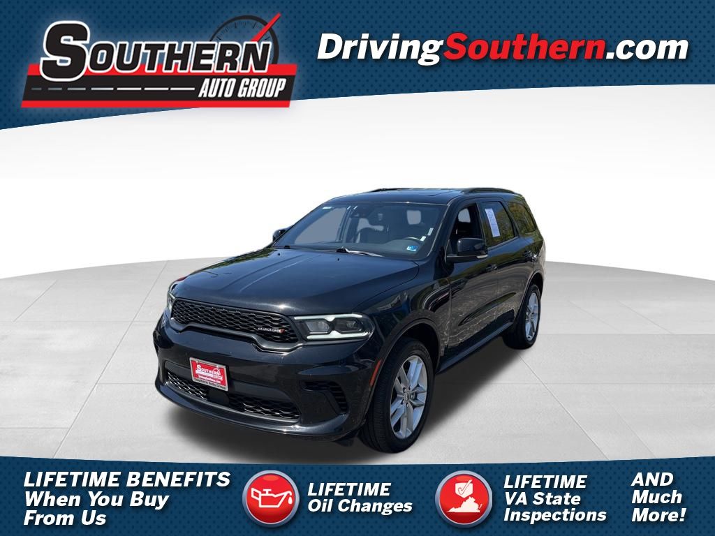 DB Black Clearcoat 2024 Dodge Durango GT Plus AWD SUV / Crossover All-Wheel Drive 8-Speed Automatic