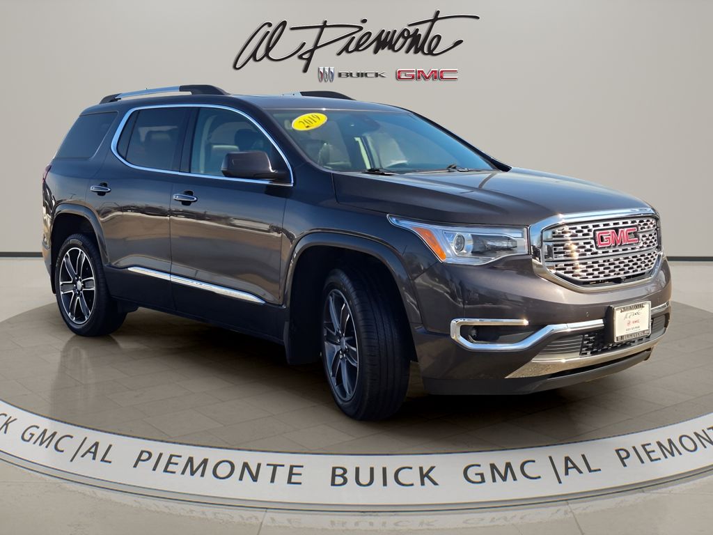 Gray (Iridium Metallic) 2019 GMC Acadia Denali AWD SUV / Crossover Four-Wheel Drive 6-Speed Automatic