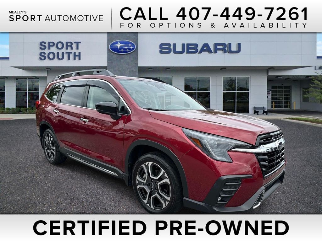 Crimson Red Pearl 2024 Subaru Ascent SUV / Crossover All-Wheel Drive Continuously Variable Transmission