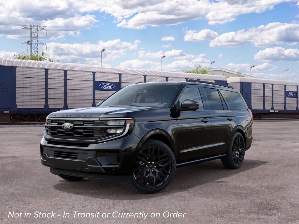 New 2027 Agate Black Metallic Ford Platinum image 2