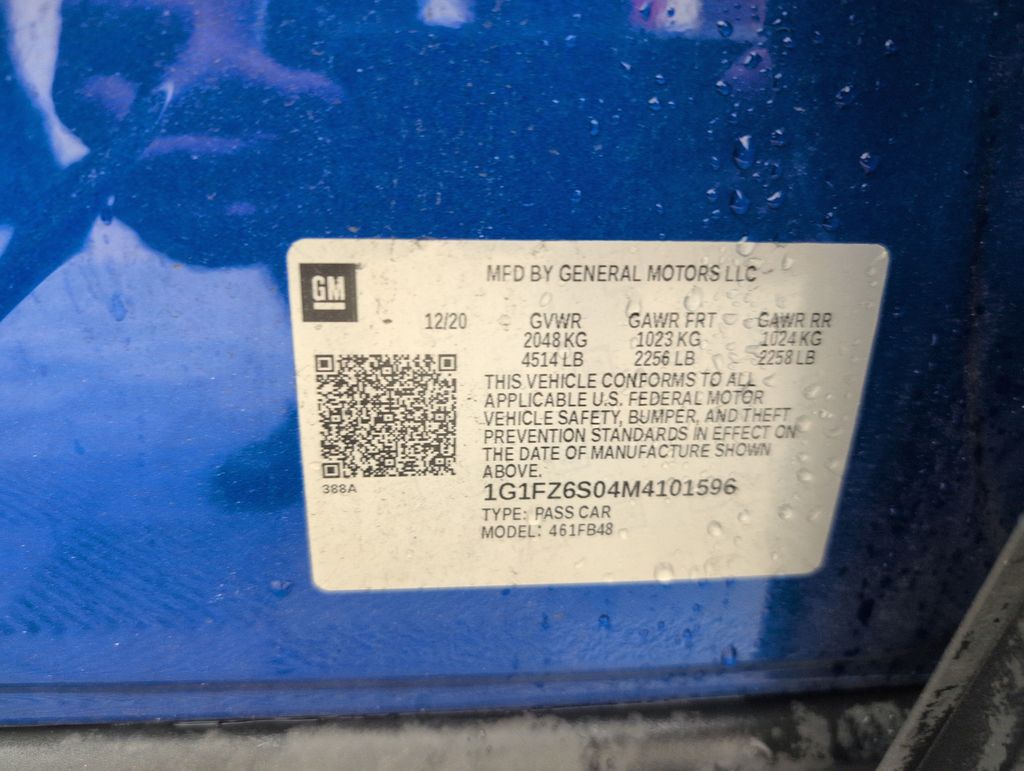 Certified Used 2021 Blue Chevrolet Premier image 40
