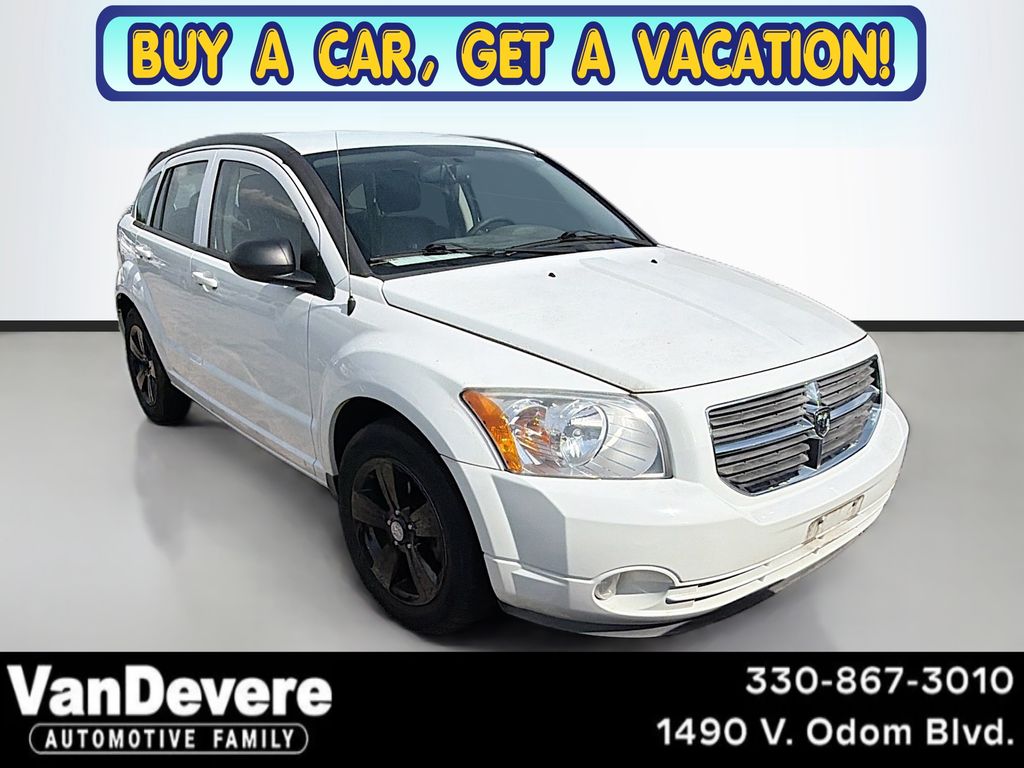 Bright White Clearcoat 2012 Dodge Caliber SXT FWD Hatchback Front-Wheel Drive Continuously Variable Transmission