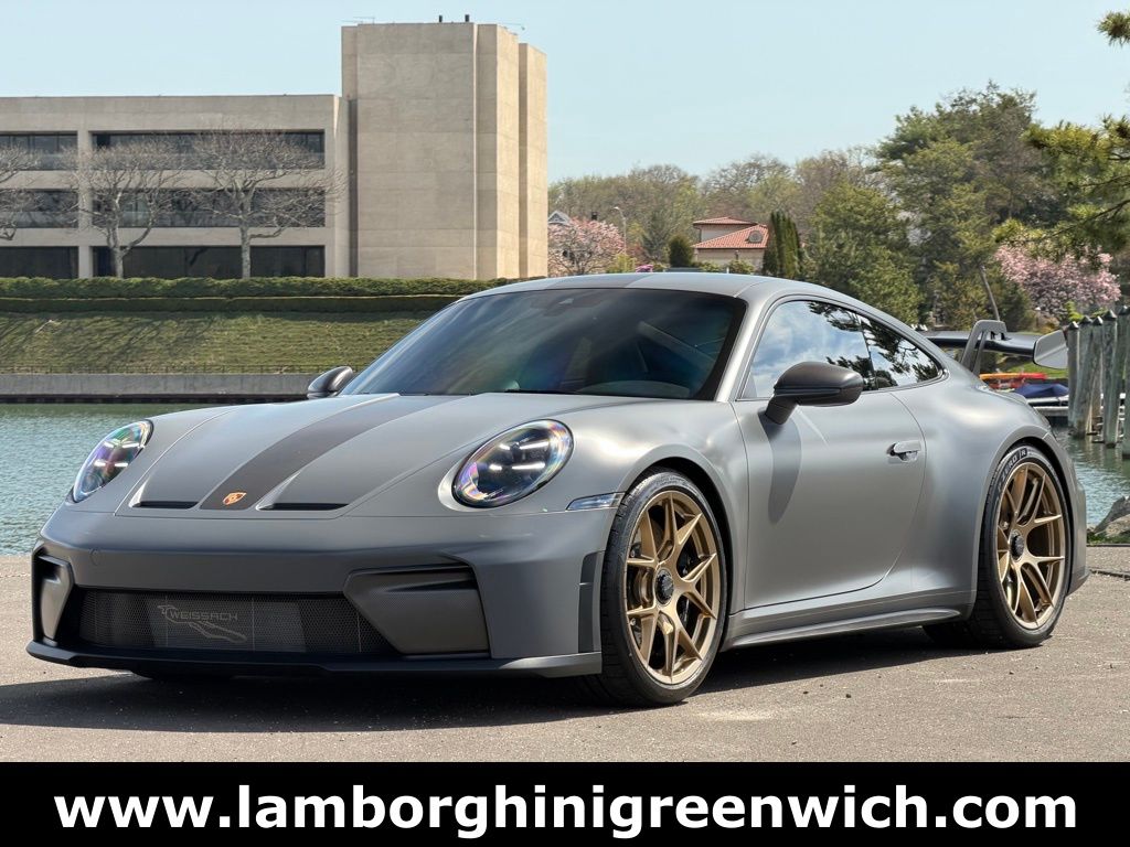 Gray 2026 Porsche 911 Coupe Rear-Wheel Drive 7-Speed Automatic