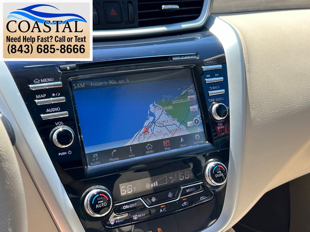 2017 Nissan Murano SV White at Coastal Chevrolet Cadillac