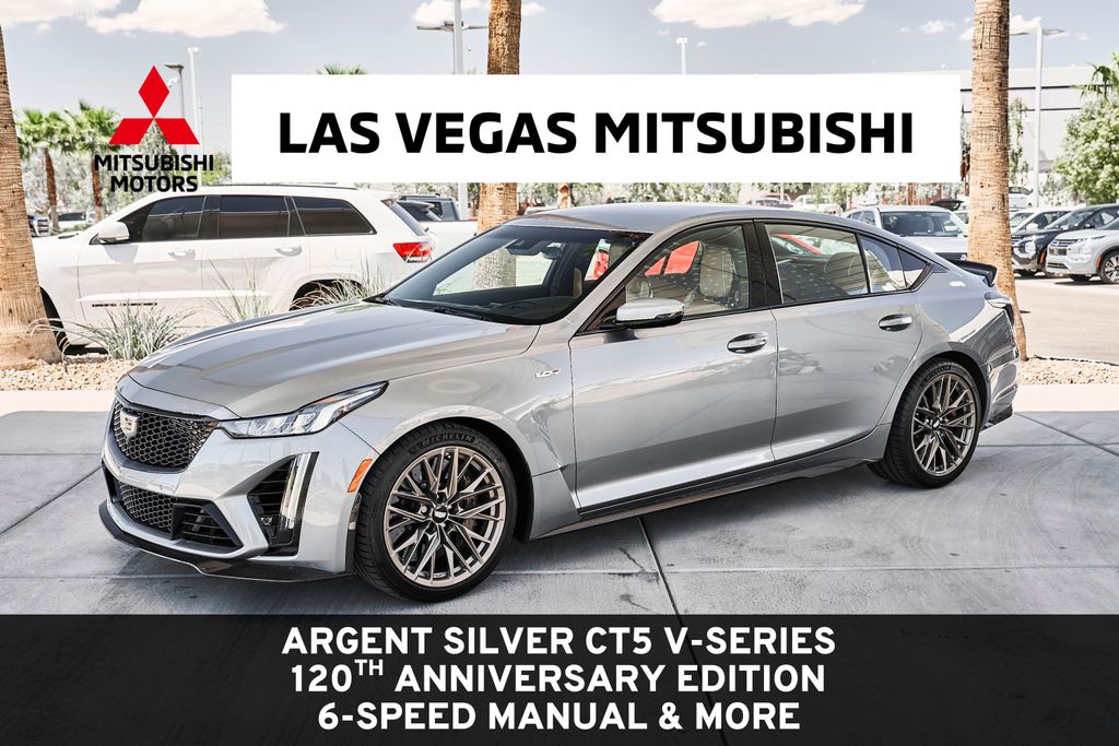 Argent Silver Metallic 2023 Cadillac CT5-V Blackwing Sedan Rear-Wheel Drive 6-Speed Manual