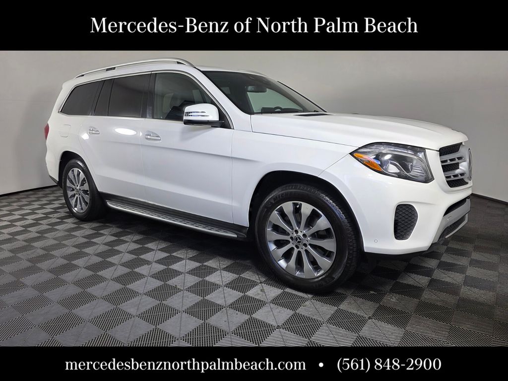 Used 2018 White Mercedes-Benz GLS 450 image 8