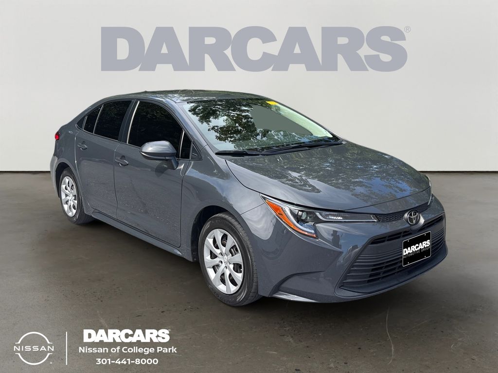 2023 Toyota Corolla Gris (Underground Gray/Midnight Black Metallic) Sedán Tracción delantera Transmisión variable continua