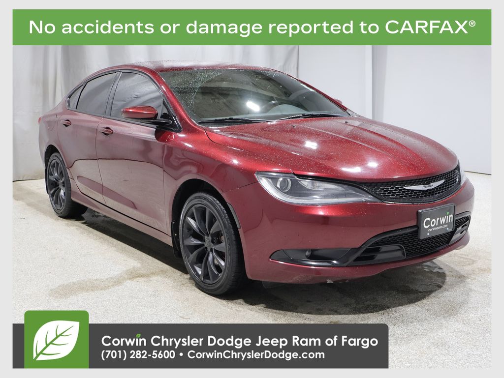 2016 Chrysler 200 S Sedan FWD