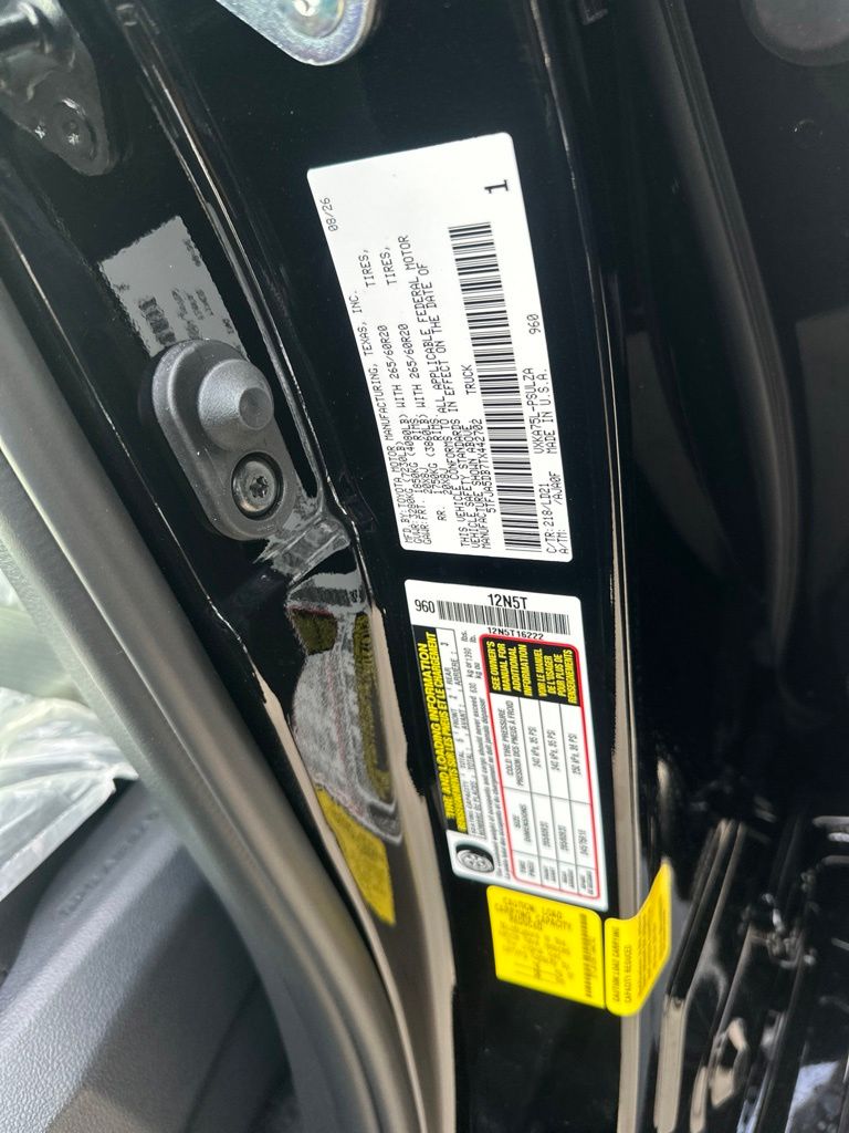 New 2026 Toyota Tundra Truck
