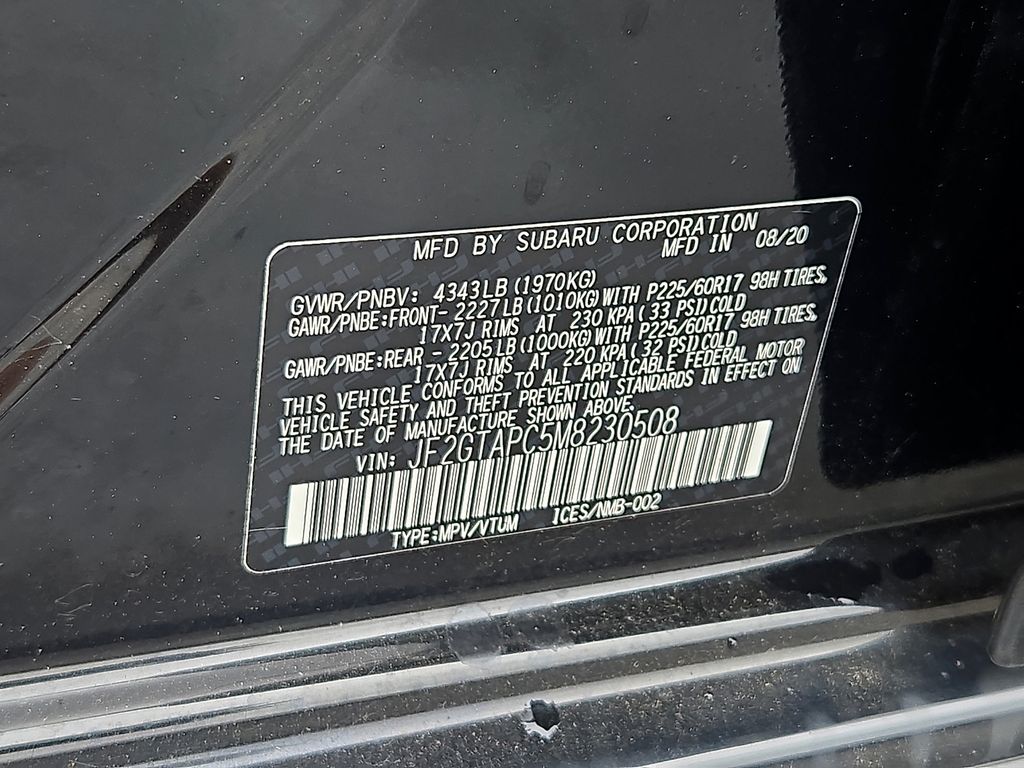 2021 Subaru Crosstrek