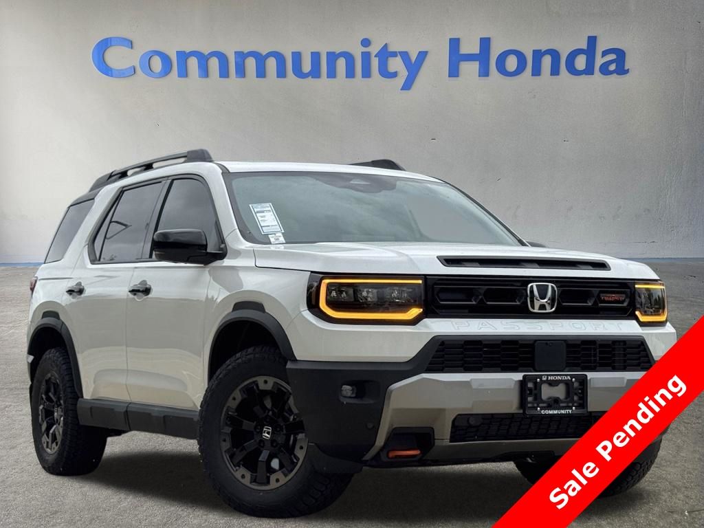 2026 Honda Passport TrailSport Elite White at Community Honda