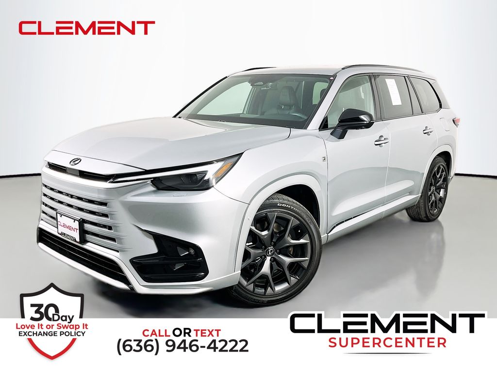 Celestial Silver Metallic 2025 Lexus TX Hybrid 500h F SPORT Performance Premium AWD SUV / Crossover All-Wheel Drive 6-Speed Automatic