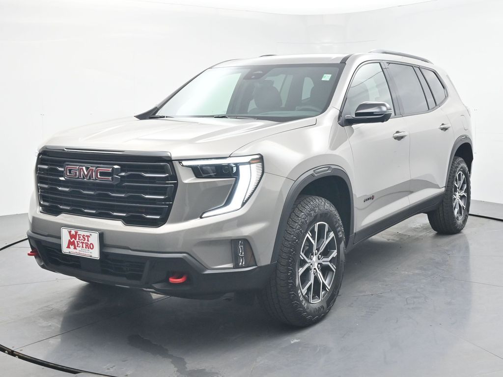 Riverstone Metallic 2026 GMC Acadia AT4 AWD SUV / Crossover Four-Wheel Drive 8-Speed Automatic