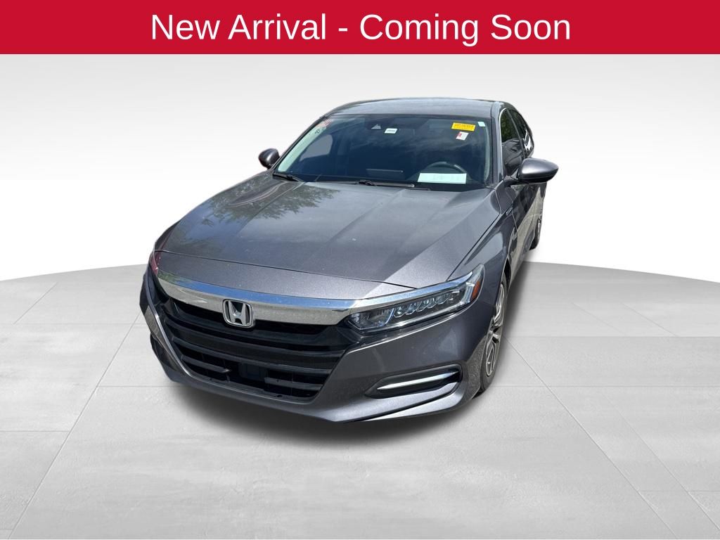Lunar Silver Metallic 2020 Honda Accord Hybrid FWD Sedan Front-Wheel Drive Continuously Variable Transmission