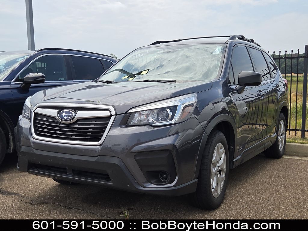 Gray Metallic 2020 Subaru Forester SUV / Crossover All-Wheel Drive Continuously Variable Transmission