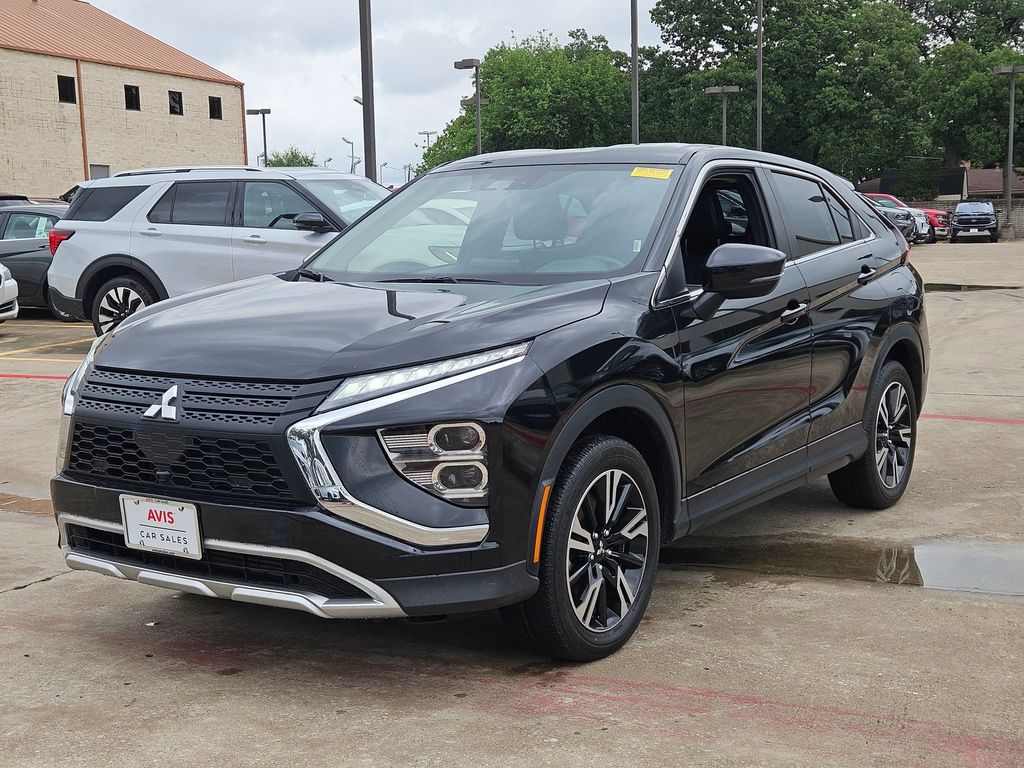 Black 2025 Mitsubishi Eclipse Cross SE S-AWC SUV / Crossover All-Wheel Drive Continuously Variable Transmission
