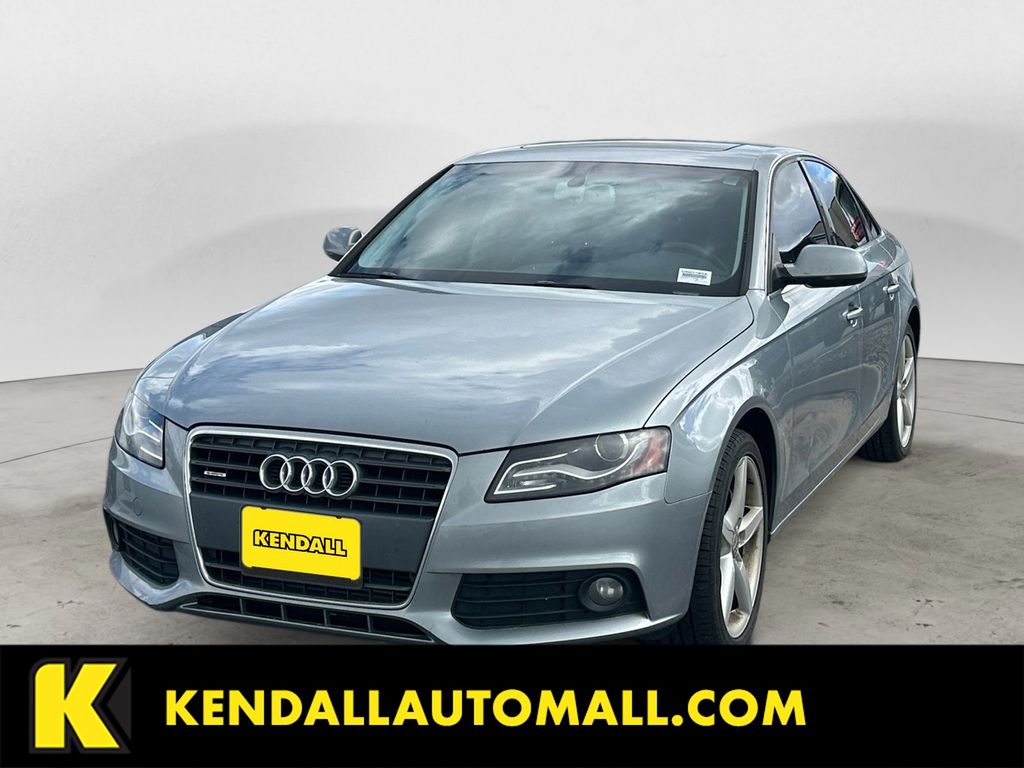 Gray 2011 Audi A4 2.0T quattro Premium Plus AWD Sedan All-Wheel Drive 8-Speed Automatic