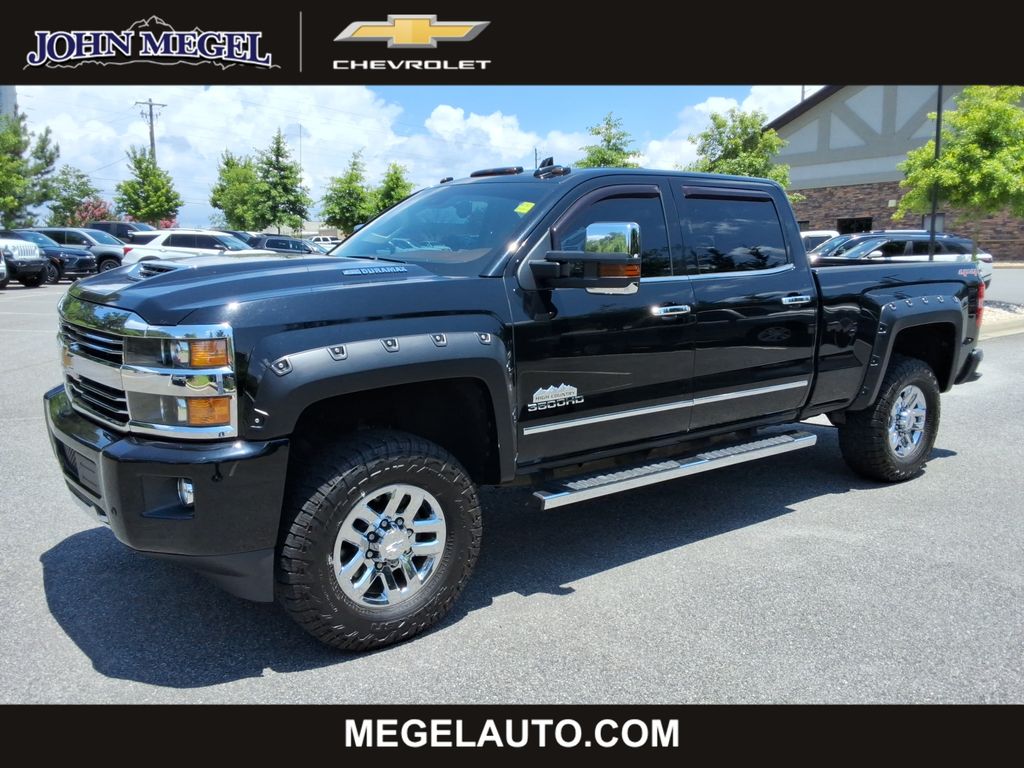 Black 2017 Chevrolet Silverado 3500HD Pickup Truck Four-Wheel Drive 6-Speed Automatic