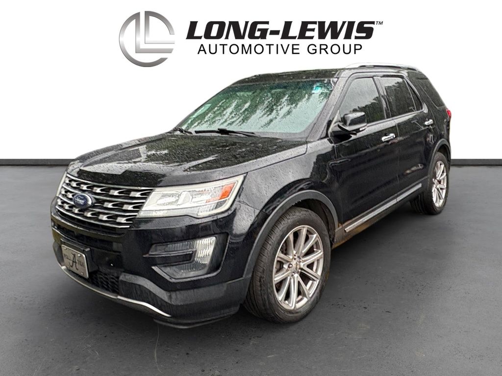 Black 2016 Ford Explorer Limited SUV / Crossover Front-Wheel Drive 6-Speed Automatic