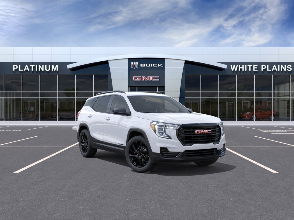 Summit White 2024 GMC Terrain SLE AWD SUV / Crossover All-Wheel Drive 9-Speed Automatic