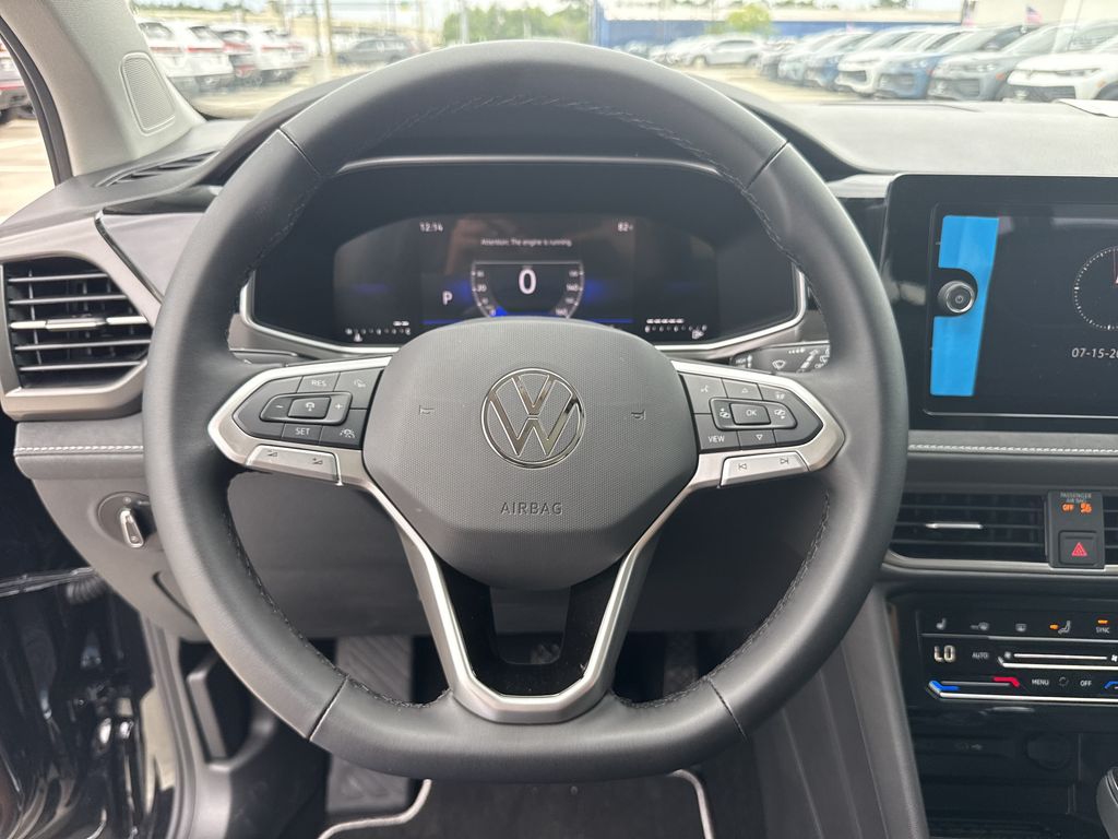 2026 Volkswagen Taos 1.5T SE Black Black at DeMontrond Automotive Group